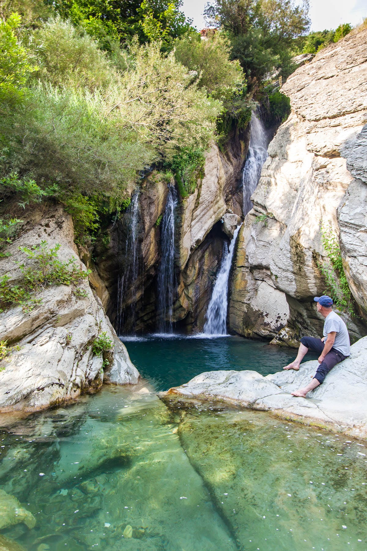 Bogove Waterfall Albania