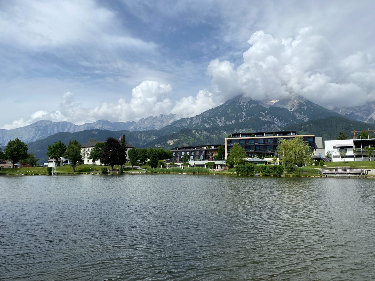 Do as the locals do and stroll around Lake Ritzensee