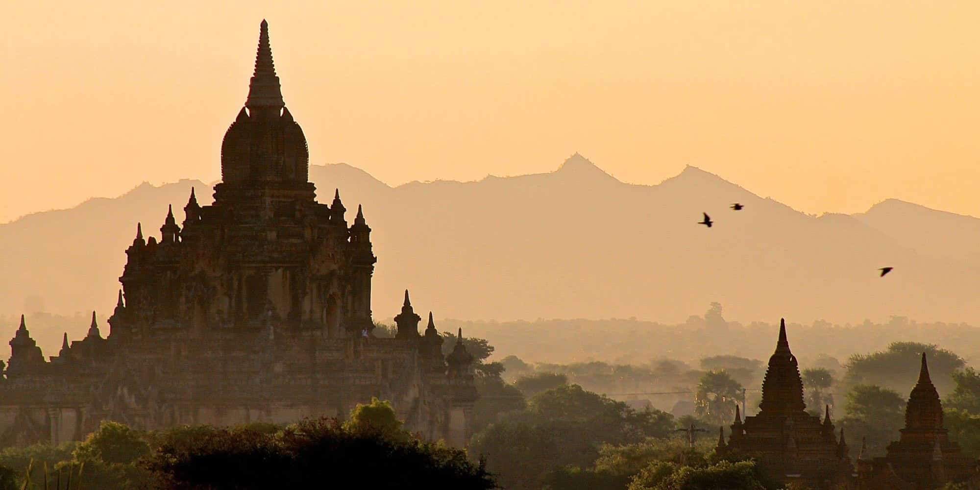 Bagan Balloons sunrise