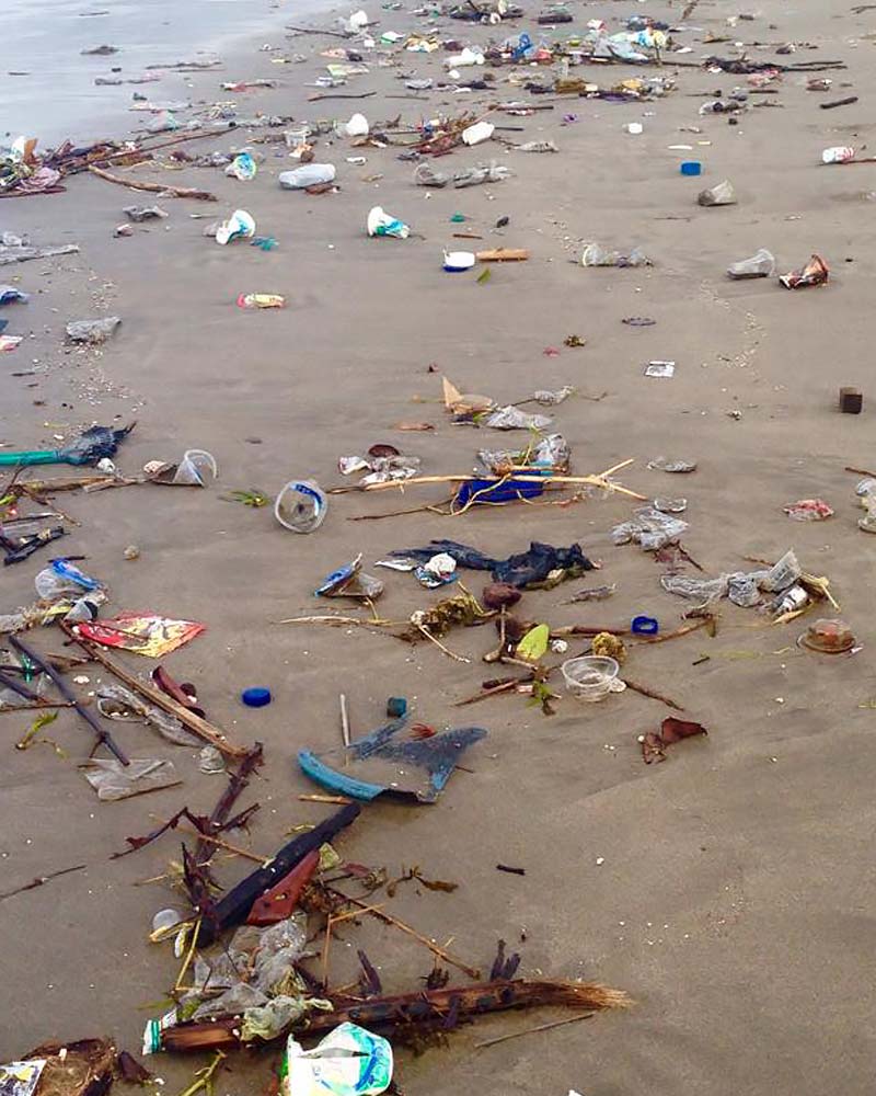 Bali Rubbish Beach