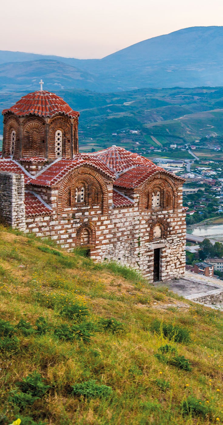 View from Berat Castle