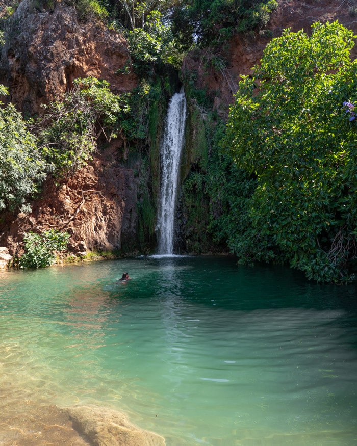 Queda do Vigário, a waterfall near Alte