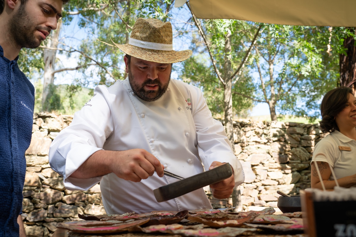 Continue to Viseu to eat at Mesa de Lemos with Diogo Rocha