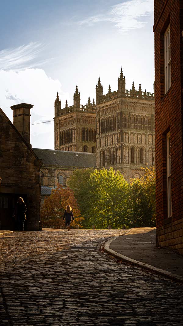 Durham Castle at Sunset