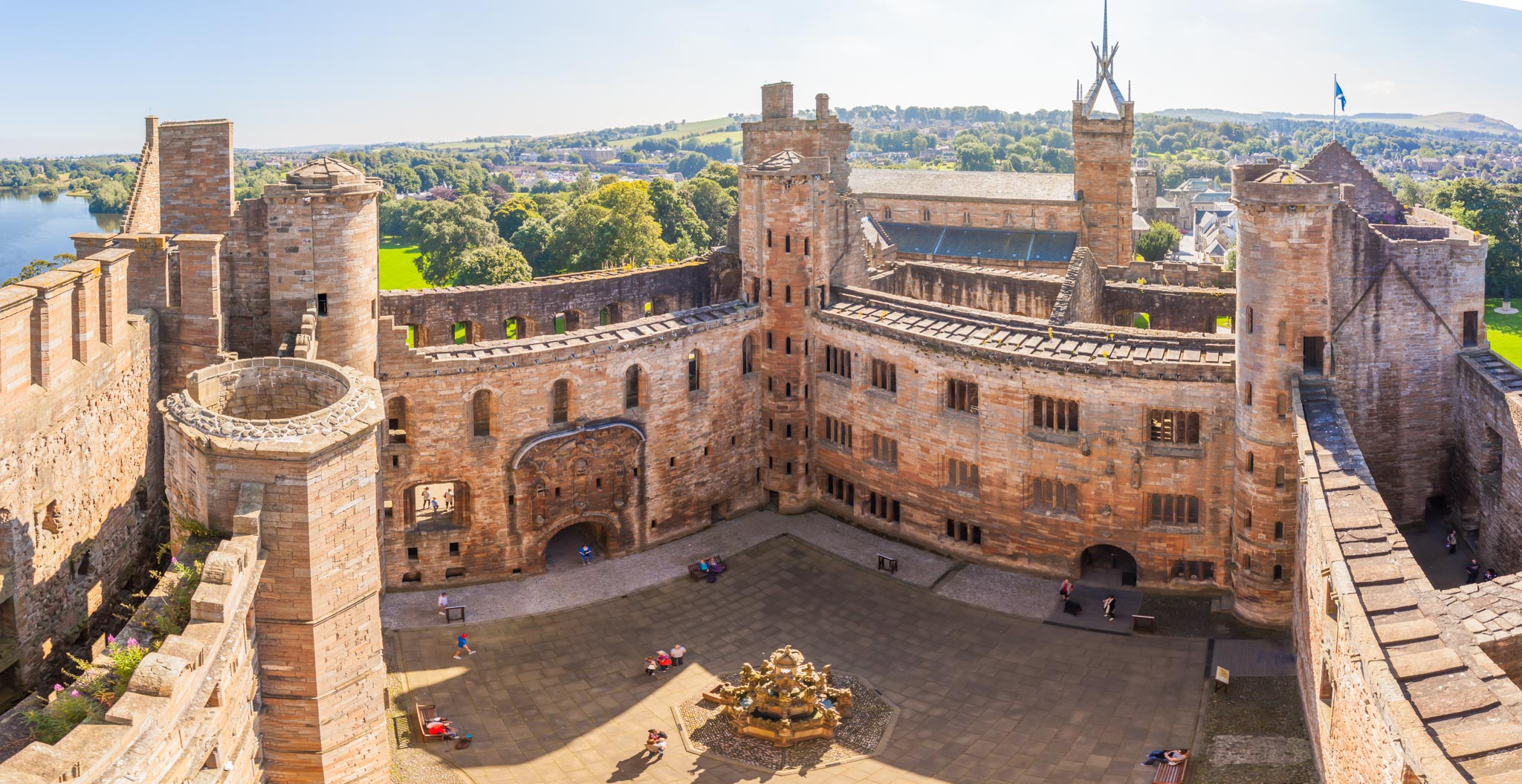 Linlithgow Palace Castle Scotland