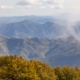 The National Park of the Forest with Clouds in Emilia Romagna