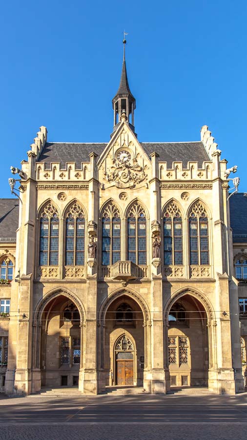 Town hall Erfurt Thuringia