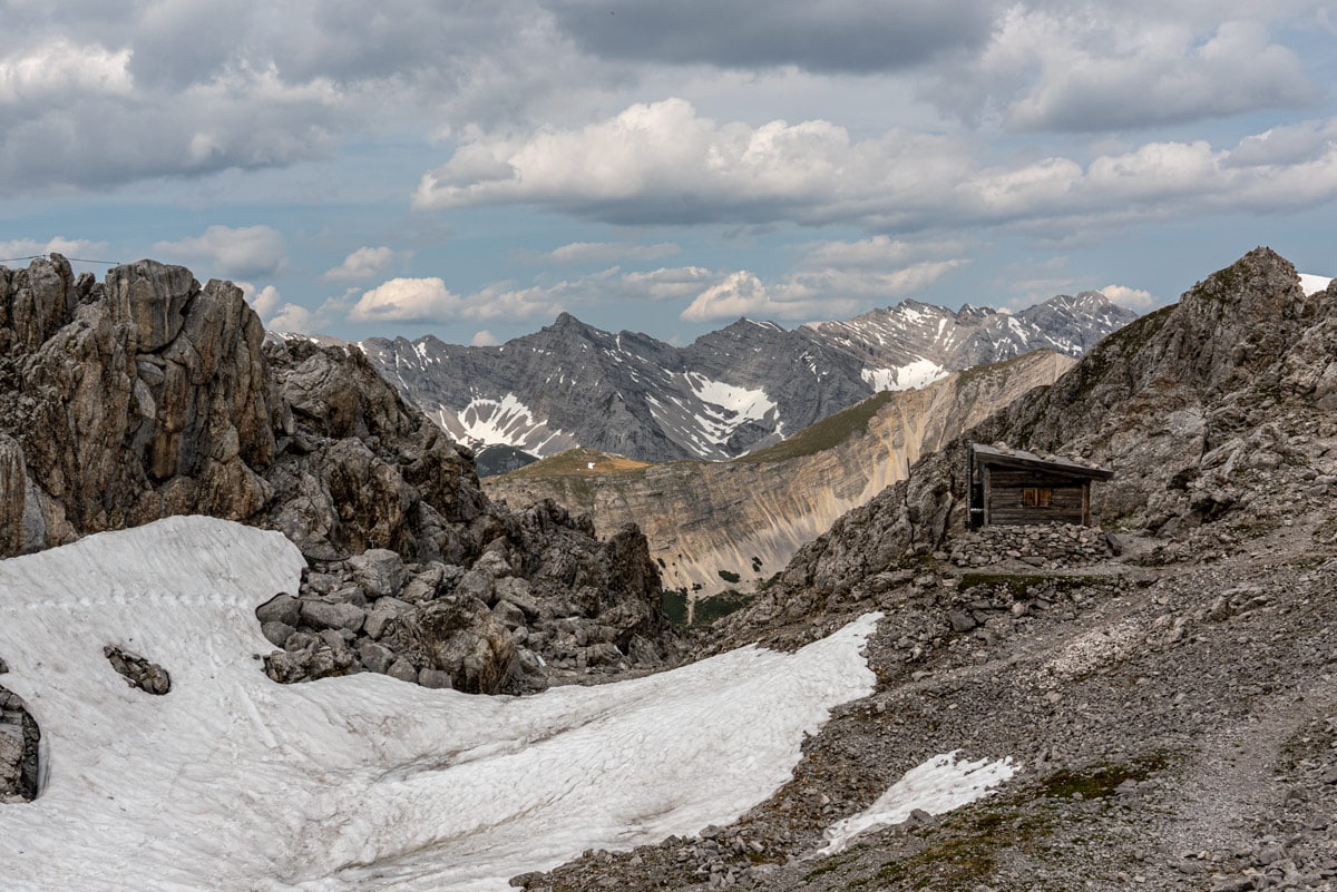 Get above it all in the snow-topped mountains