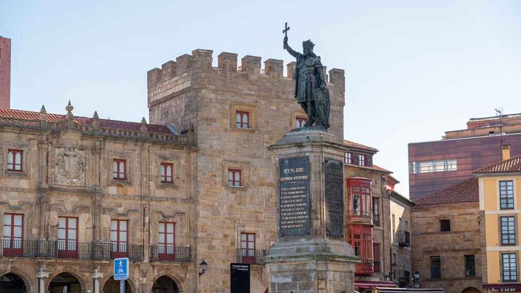 Gijon's historic centre