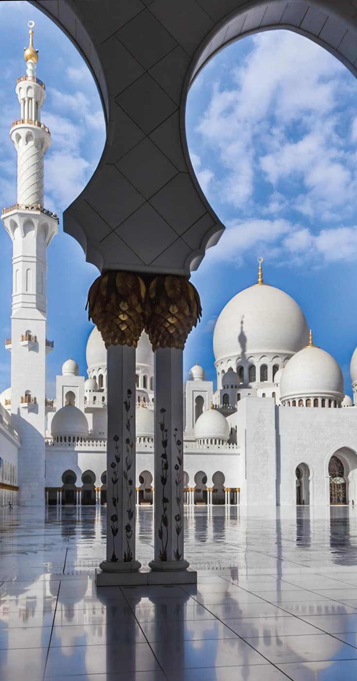 Grand Mosque Abu Dhabi Stopover