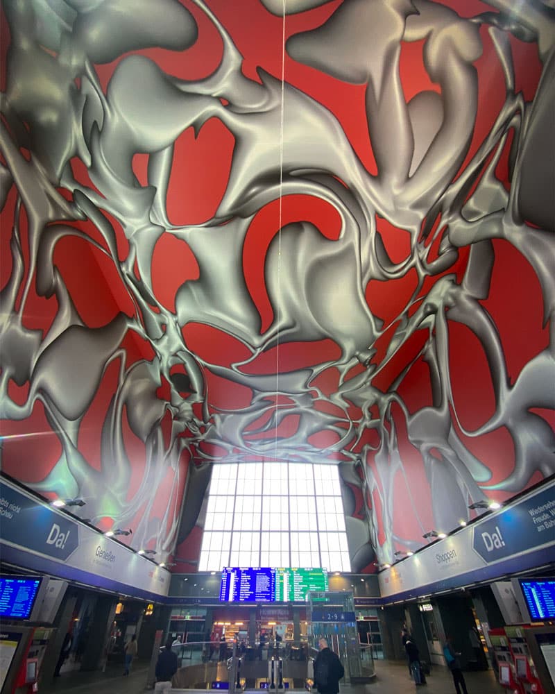 Graz's artsy central station