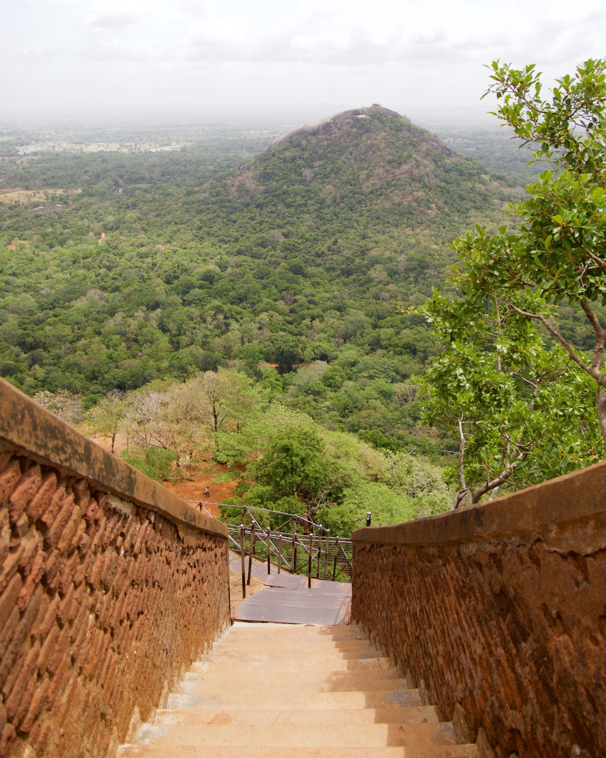 climbing sigiriya sri lanka