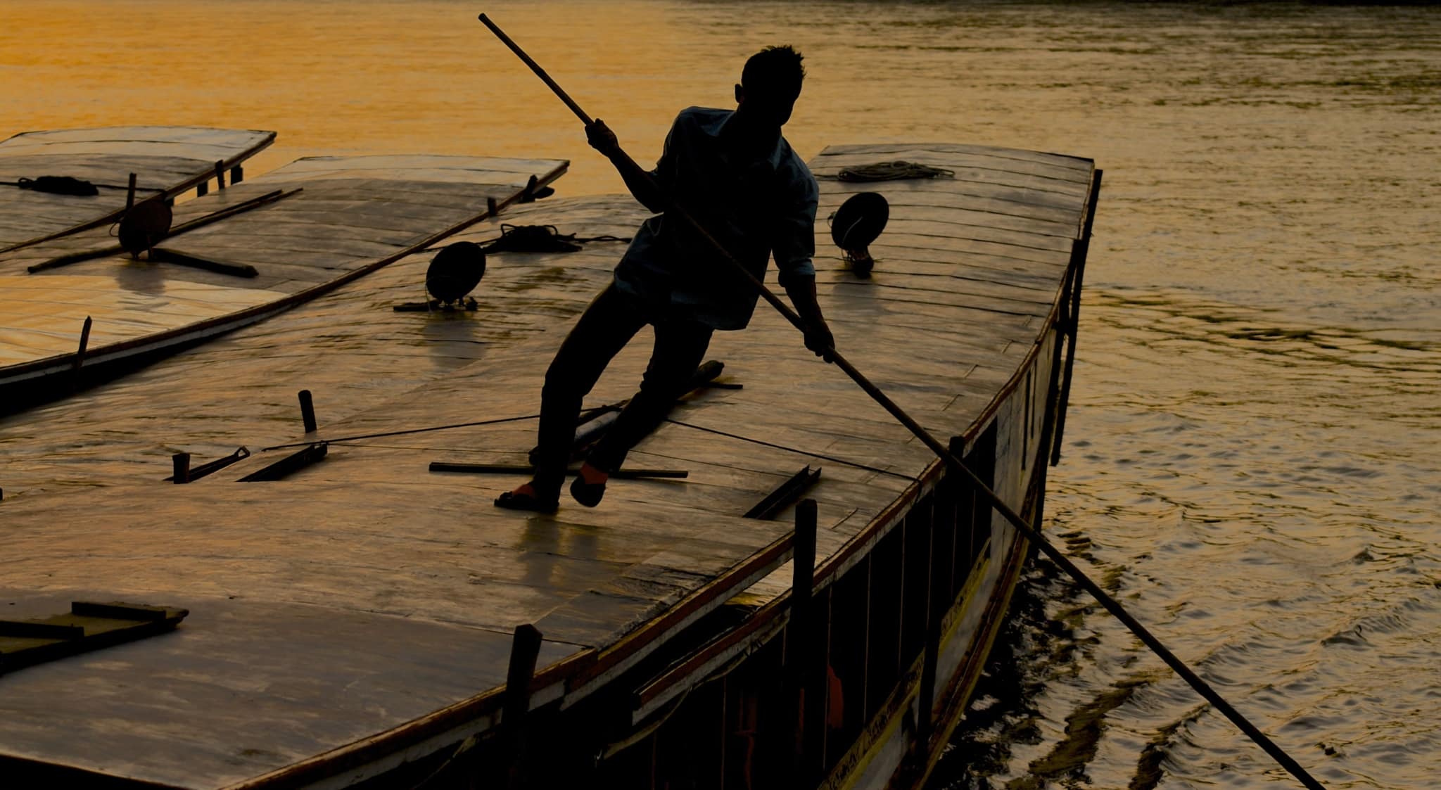 Laos Mekong Sunset Photo Essay