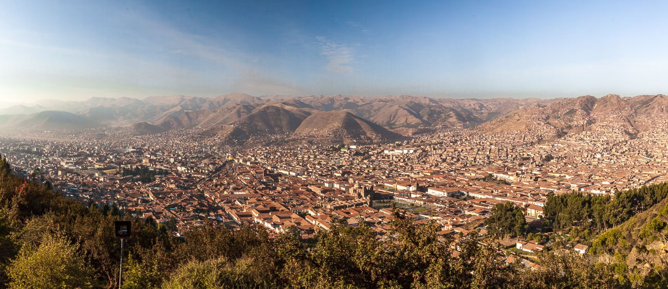 Cusco City from above