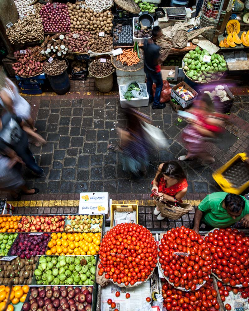 Port Louis Market Mauritius