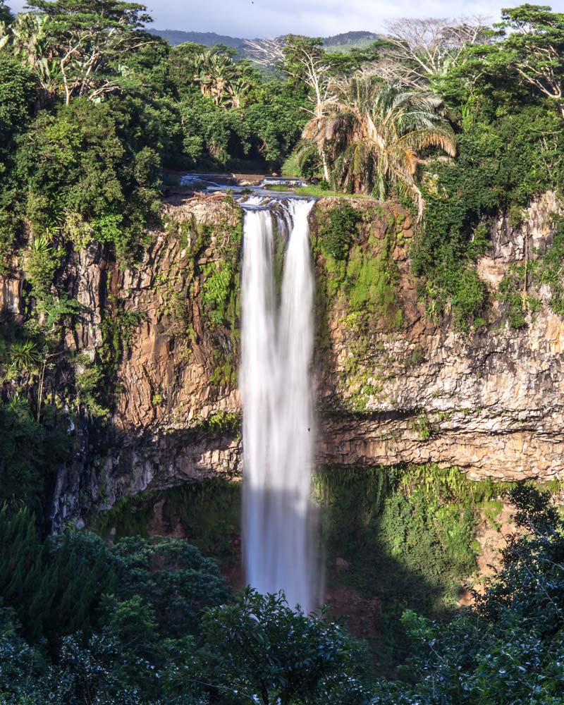 Waterfall in Mauritius