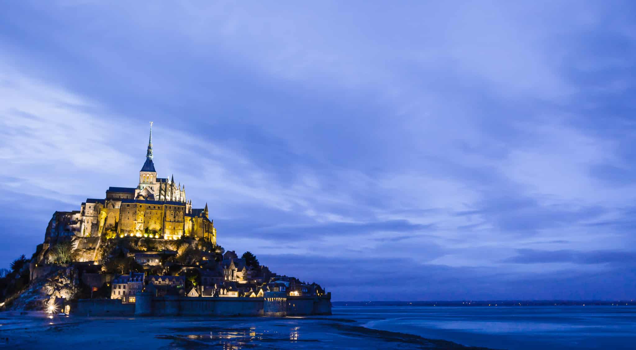 Forget Disneyland and enjoy the fairytale feeling of Mont Saint-Michel instead