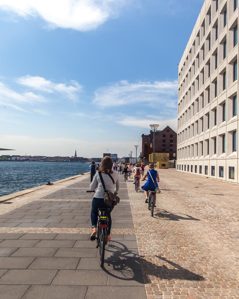 Cycling in Copenhagen