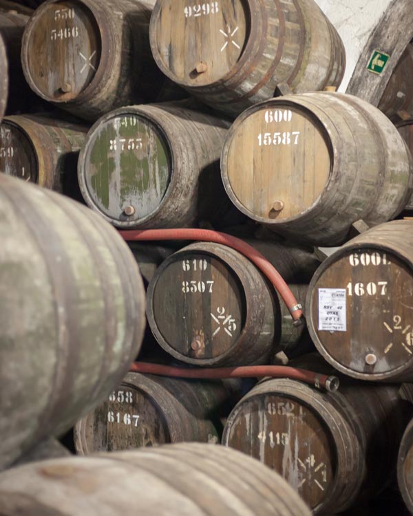 Port Barrels in Porto