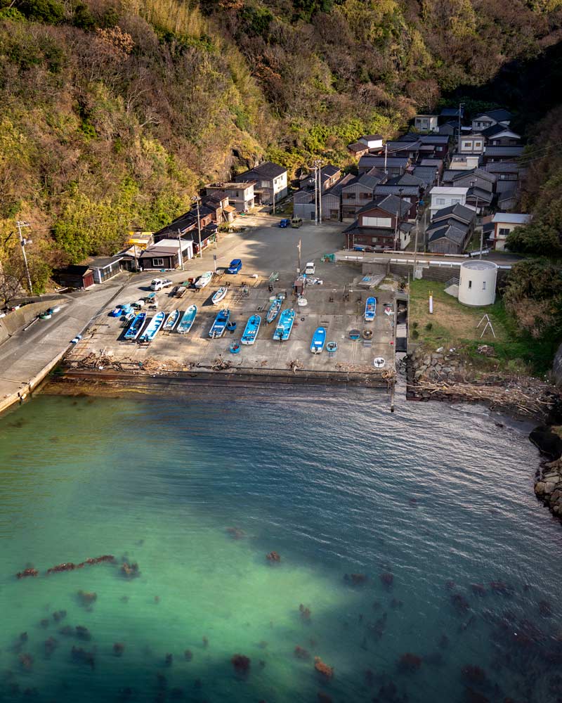 A village on Sado Island