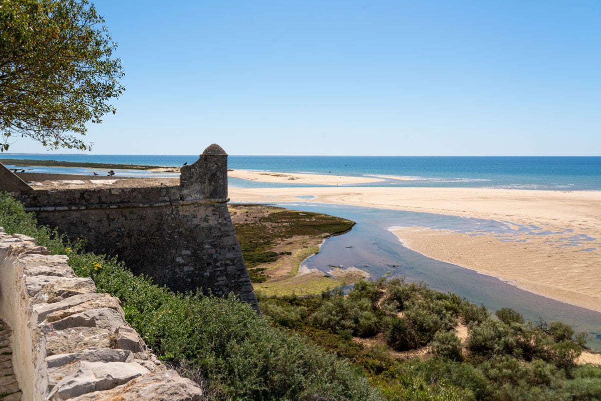 One of the best views over the beach in Cacela Velha