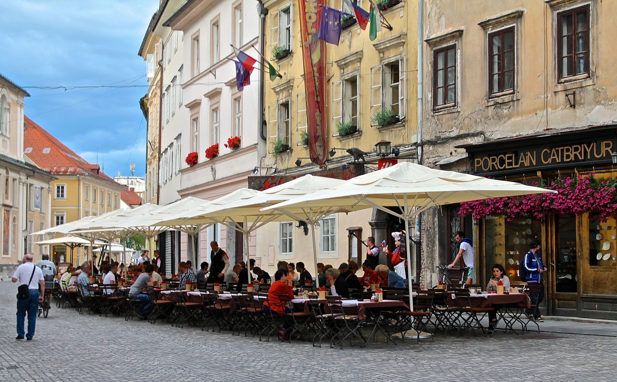 Slovenia Ljubljana Eating