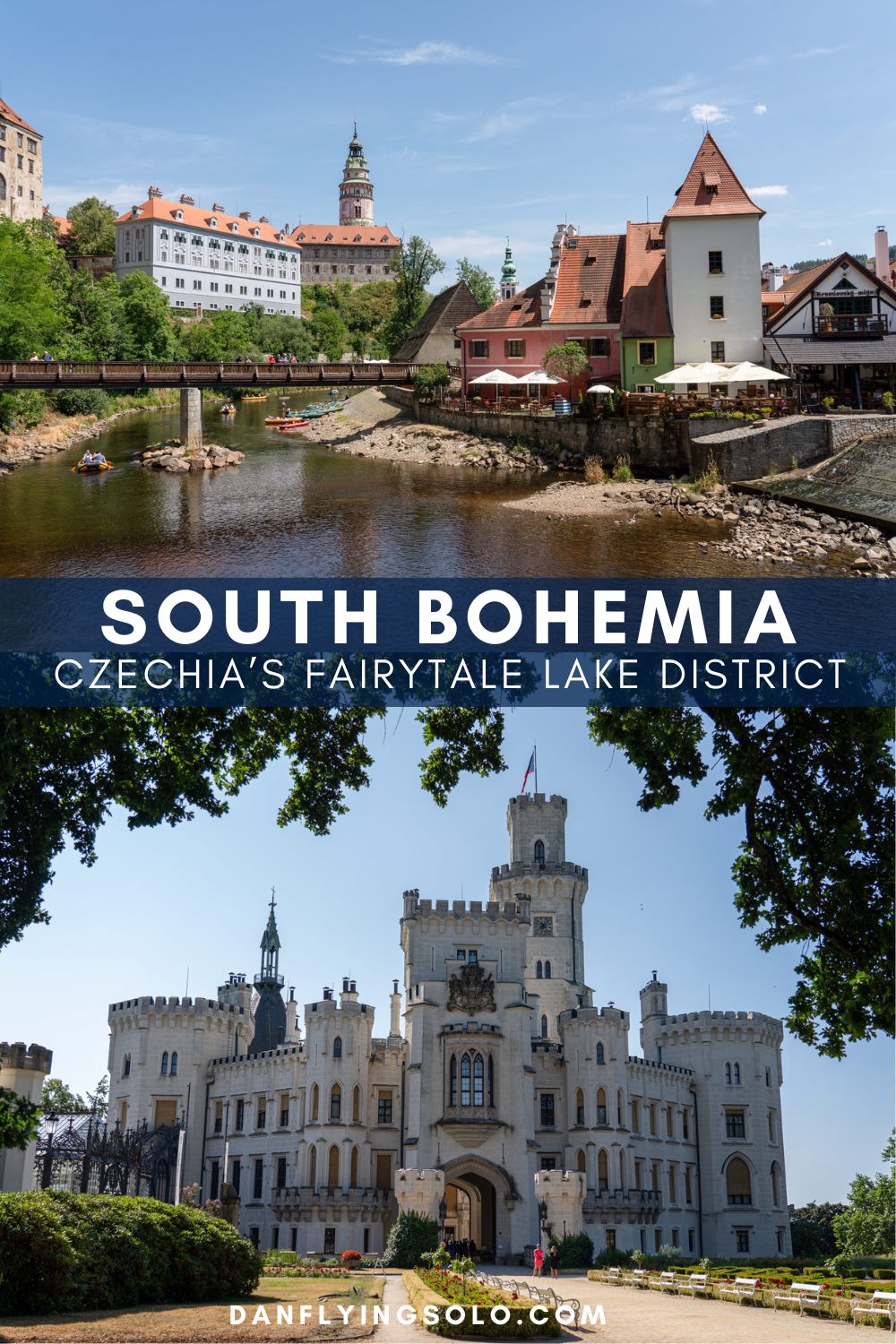 Explore the fairytale castles and lakes of South Bohemia, Czech Republic, including České Budějovice, Český Krumlov, Hluboká and Třeboň.