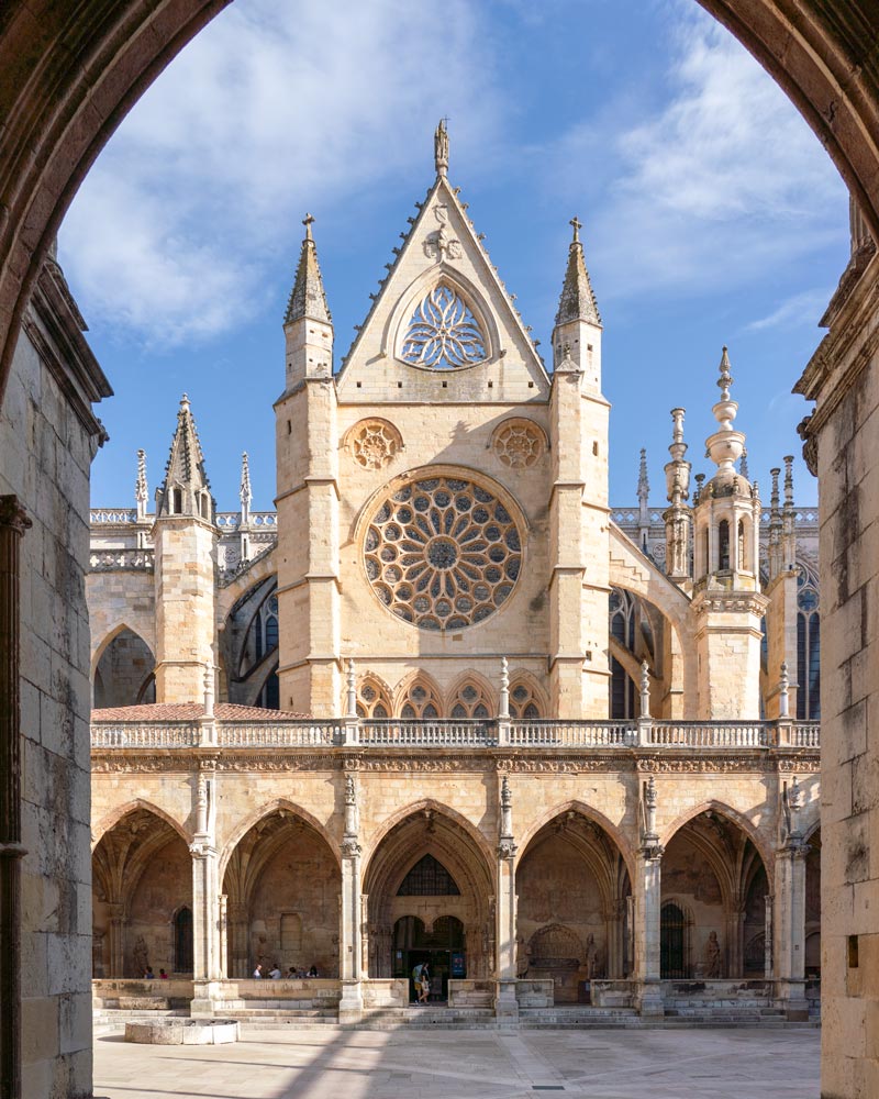 Inside the cloister