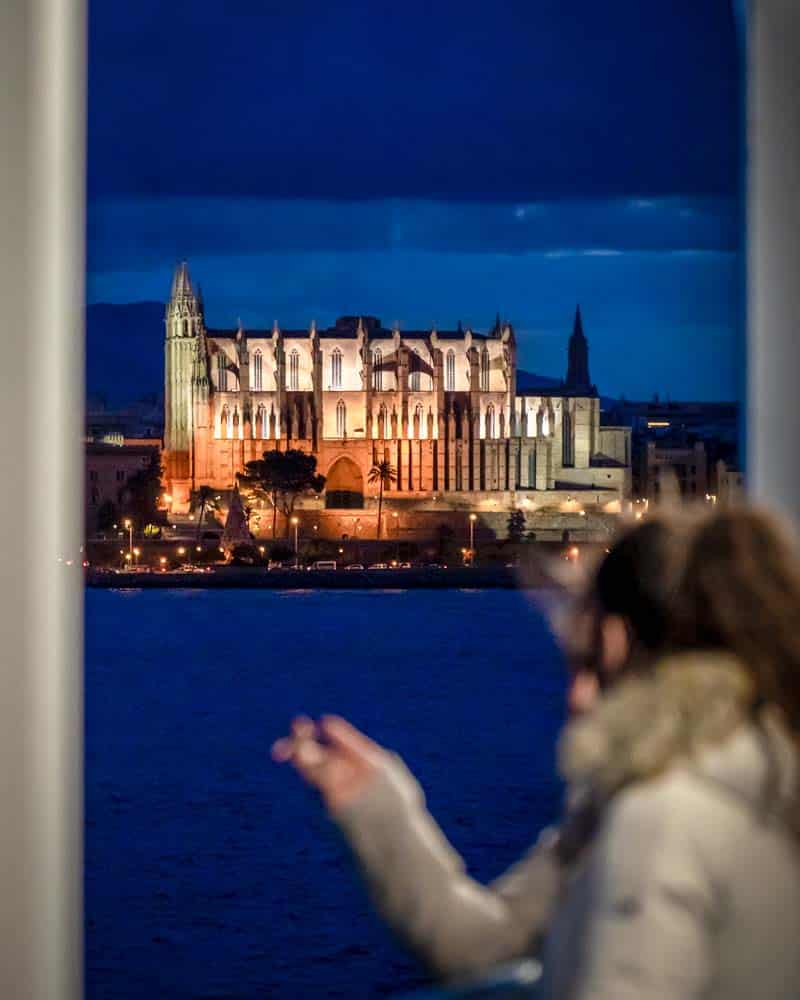 A view of the cathedral from the ferry