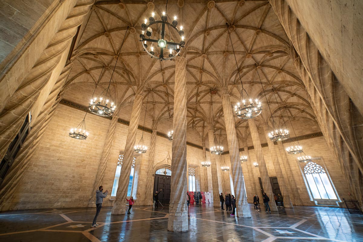 Valencia's Llotja de la Seda