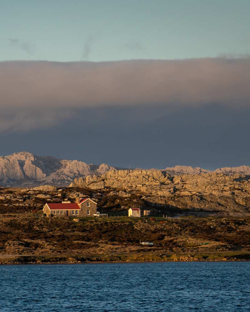 Views across Stanley Harbour