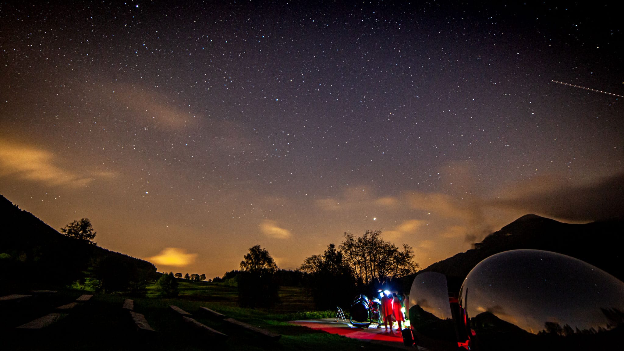 Star gazing in Trentino