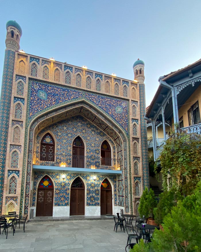 A sulphur bath in Tbilisi