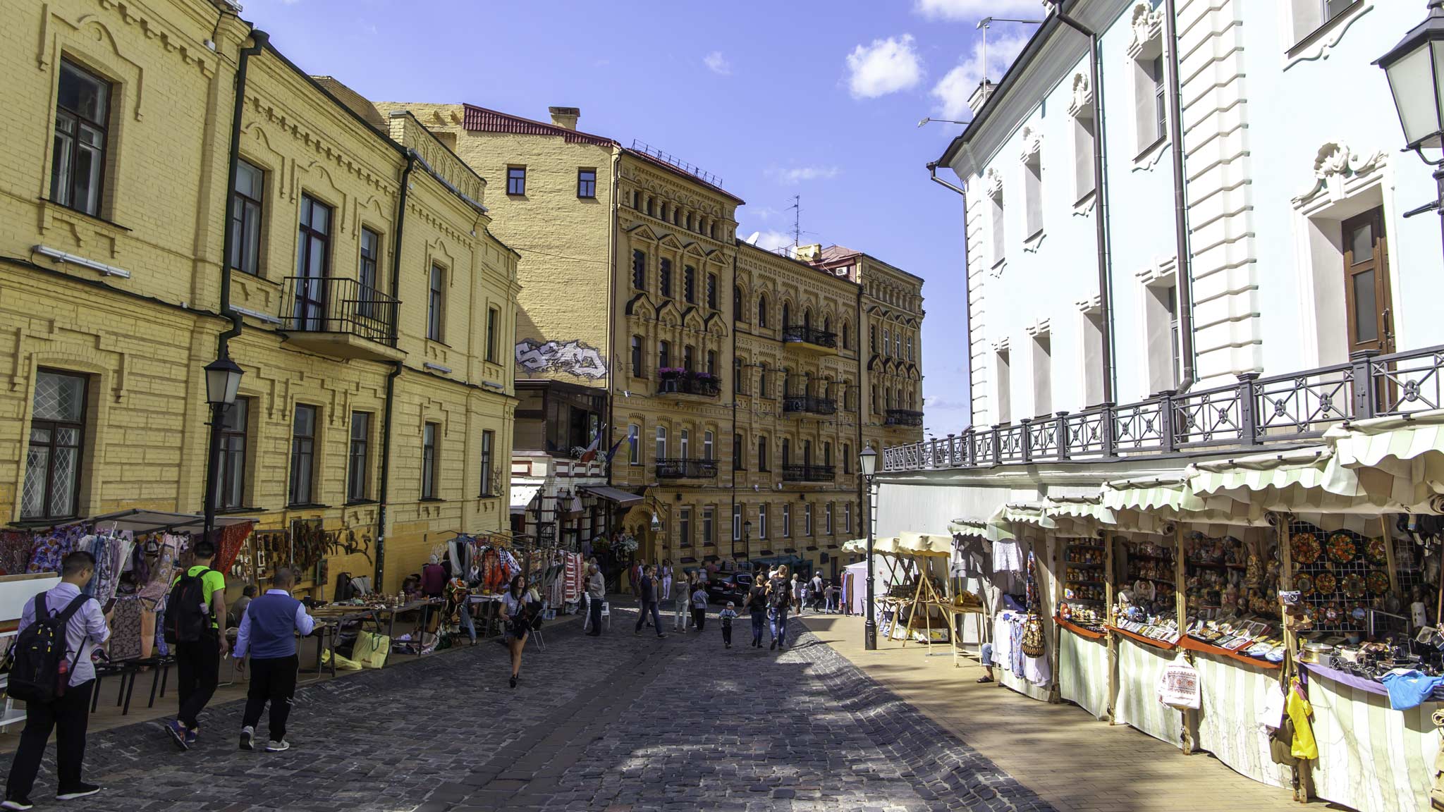 Old streets in Ukraine