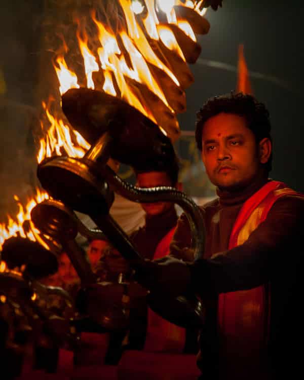 Subah e Banaras morning ceremony