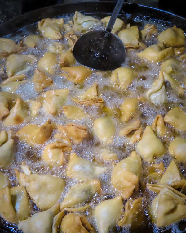 Samosas in Varanasi