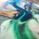 A kaleidoscope of cerulean hues in The Falkland Islands