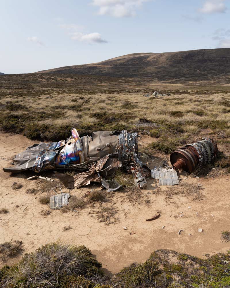 On West Falkland, around Port Howard, further reminders of 1982 remain