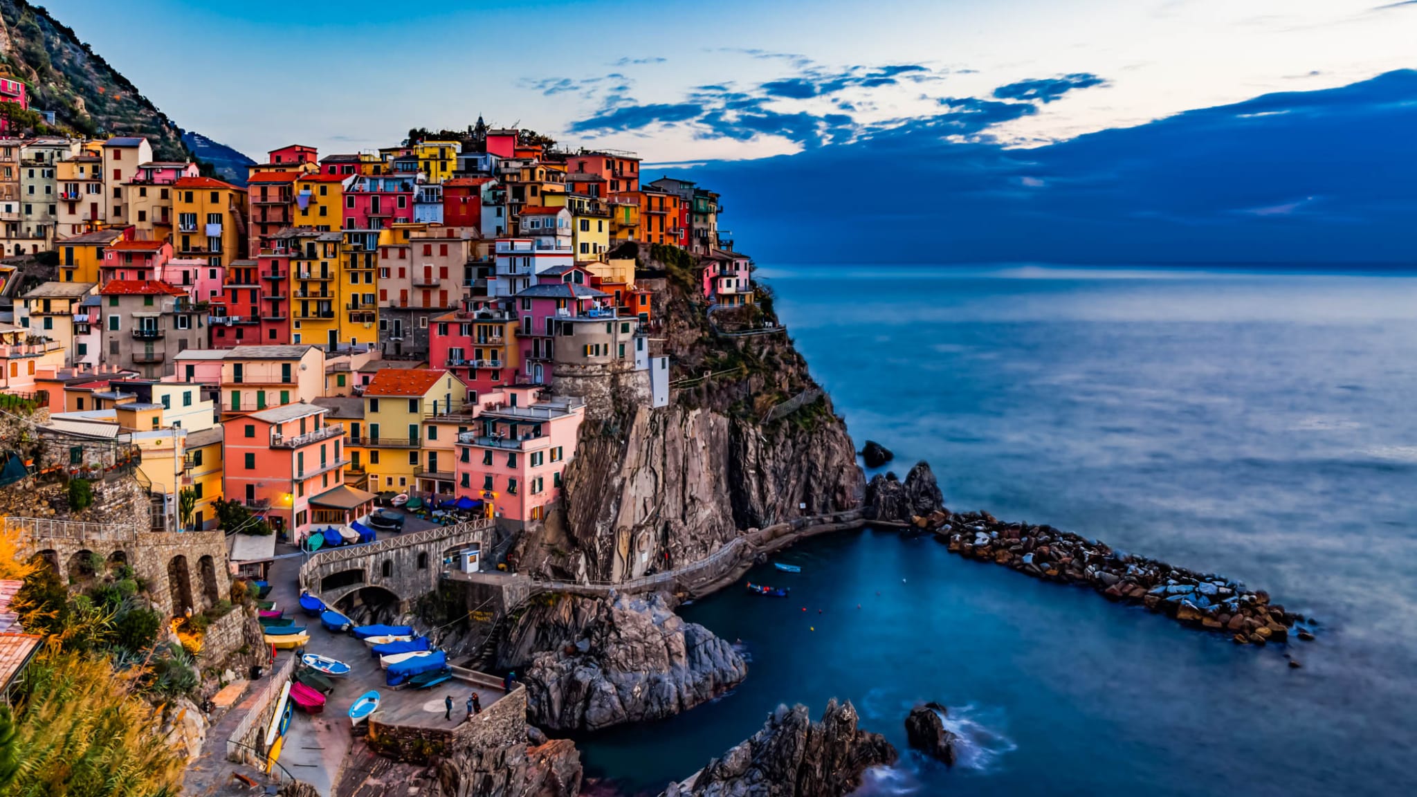 Cinque Terre is one of the most beautiful places in Italy